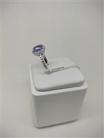 Anello Miluna Donna in Oro bianco Tanzanite 1.3 Ct LID3509 - LID3509